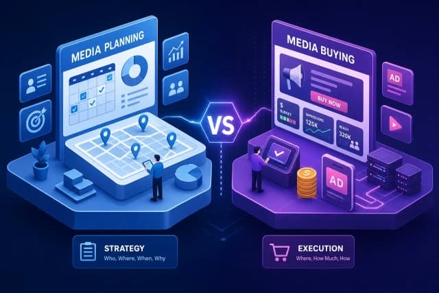 Media Planning vs Media Buying: What's the Difference?