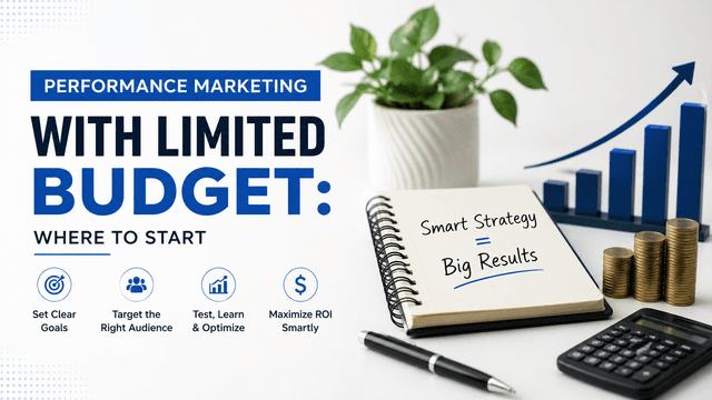 Performance Marketing With Limited Budget: Where to Start